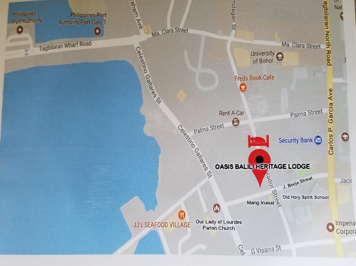 Oasis Balili Heritage Lodge Tagbilaran Dış mekan fotoğraf
